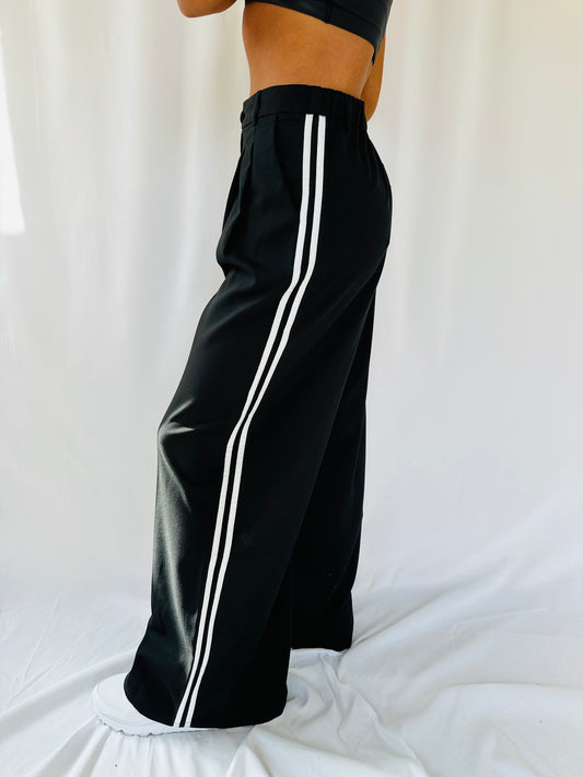 Black Athletic Trouser Pant