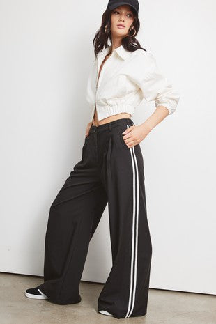 Black Athletic Trouser Pant