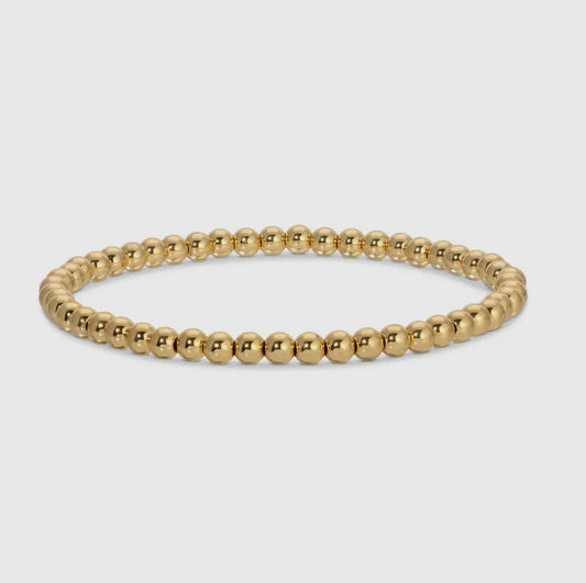 18K Gold Stretch Bracelet