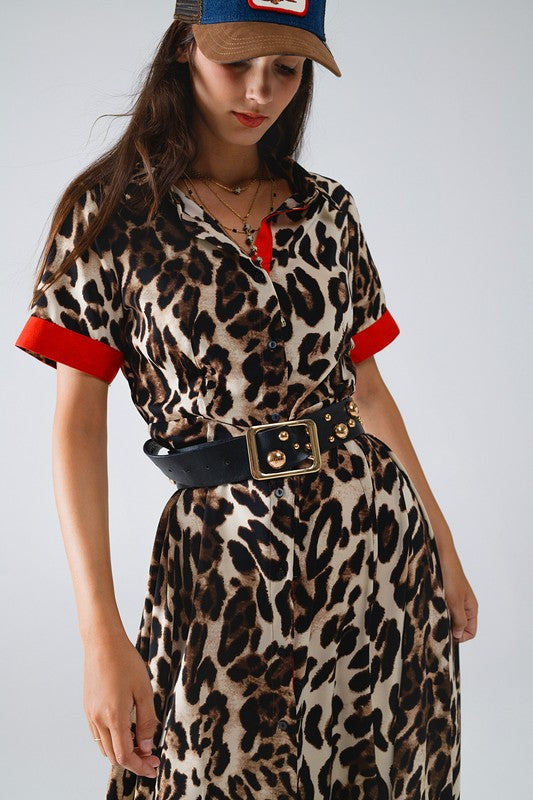 Leopard Maxi Dress