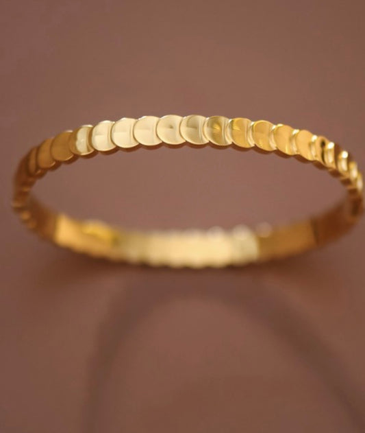18K Gold Stainless Steel Bangle