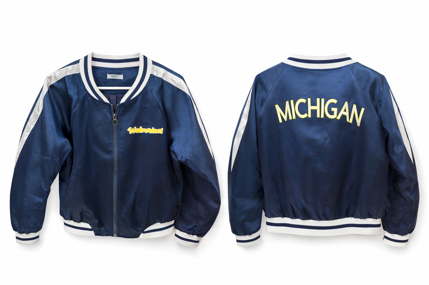 Wolverine Satin Bomber Jacket