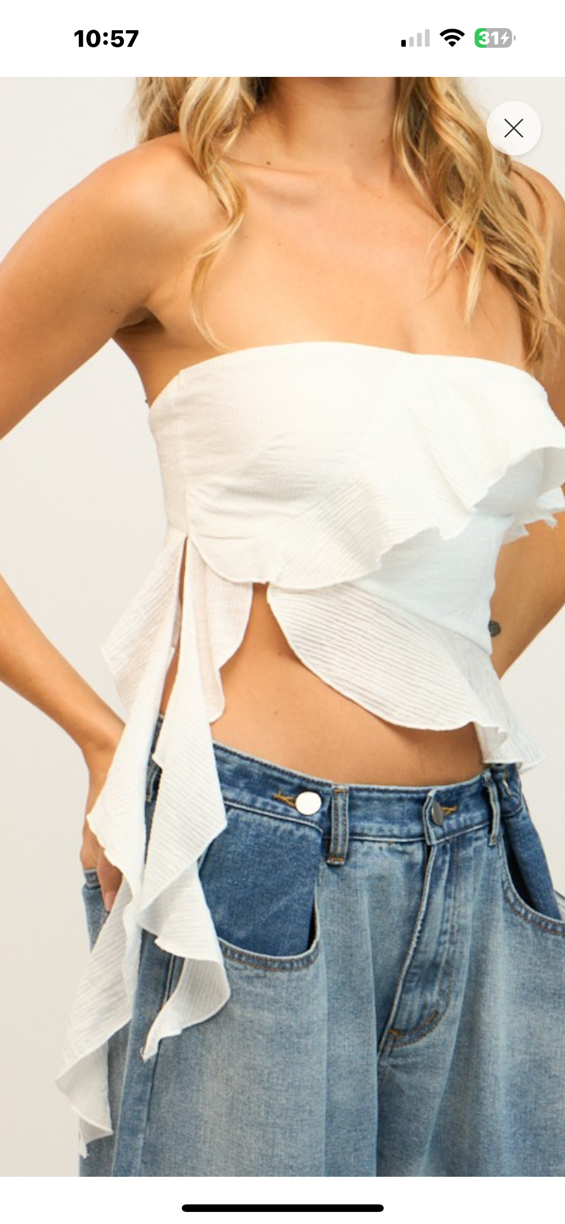 Romantic Ruffle Top