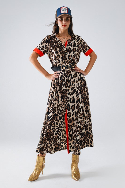 Leopard Maxi Dress